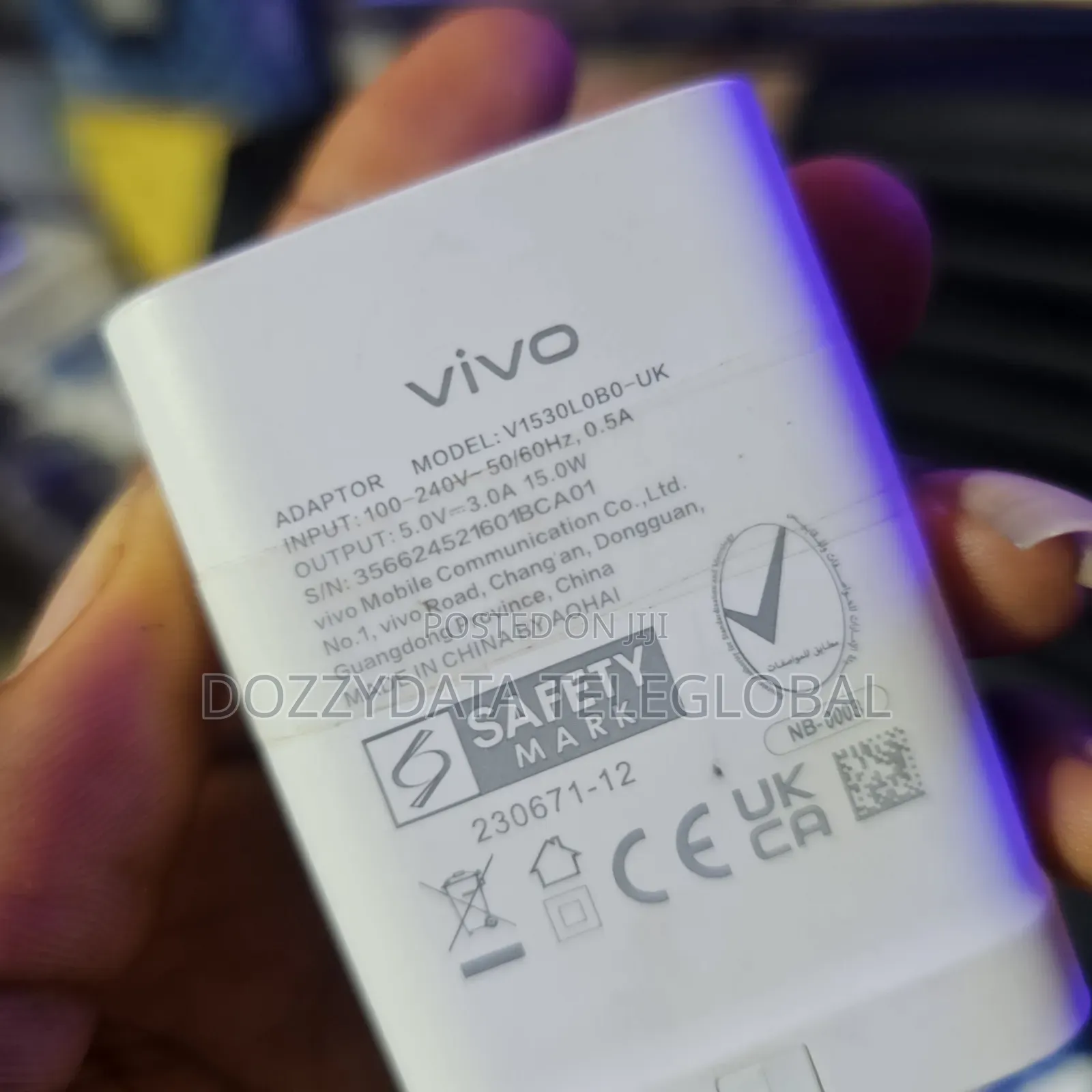 Vivo 15w Original Fast Charger