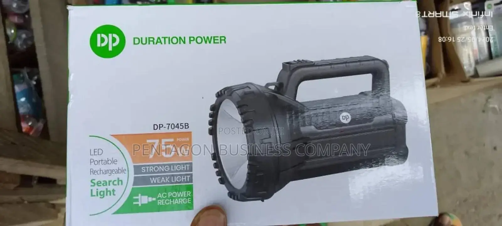 DP Rechargeable LED Lights (Hand Held)