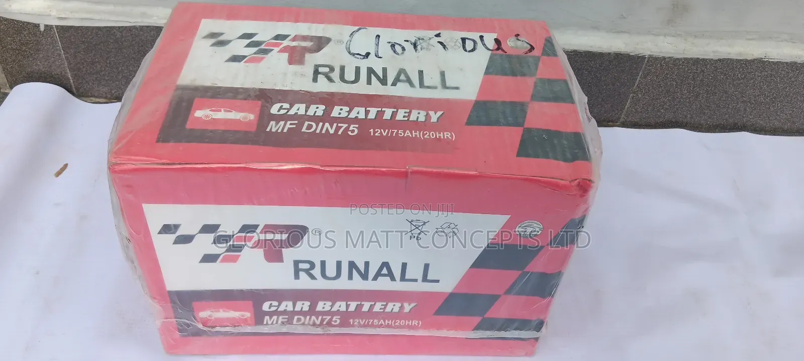 75ah Runall Korea Tech Battery