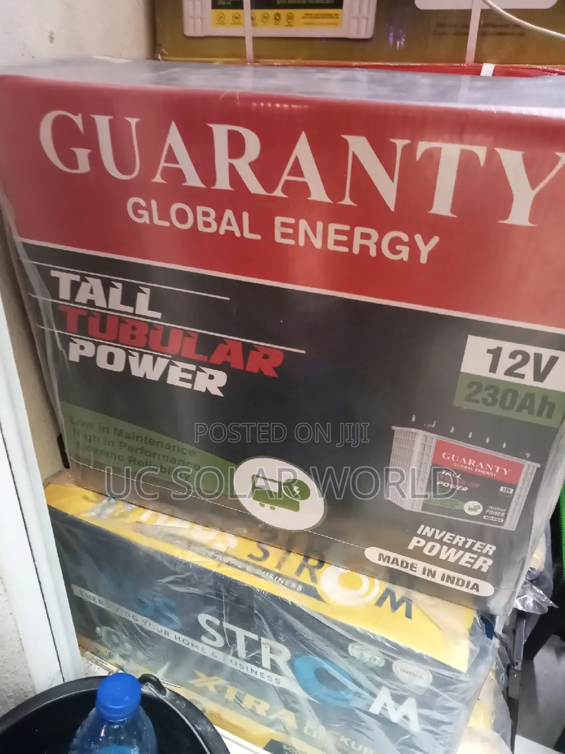 Guaranty Global Energy 230ah 12v Tubular Battery
