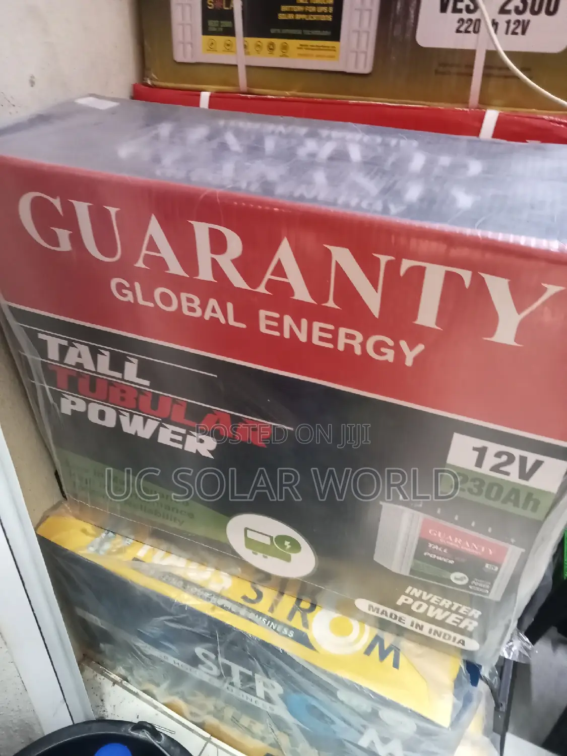 Guaranty Global Energy 230ah 12v Tubular Battery