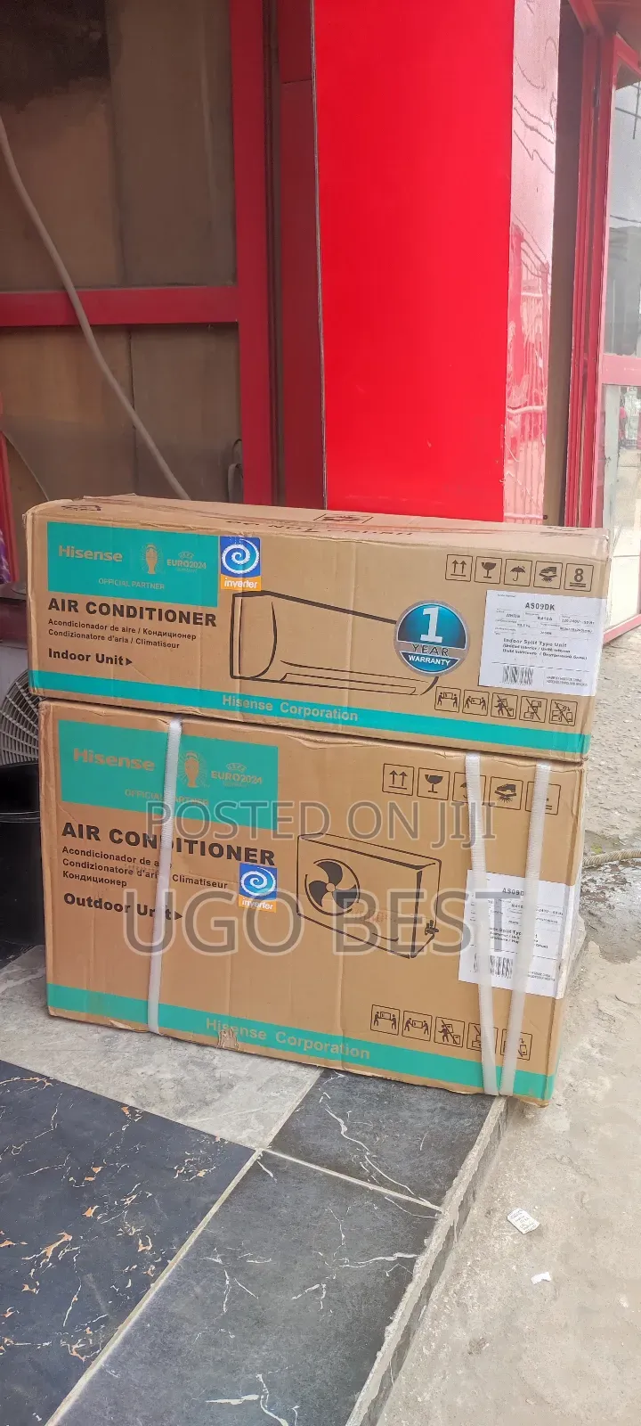 Hisense 1hp Inverter Split AC Cooper Coil 1yr Warranty