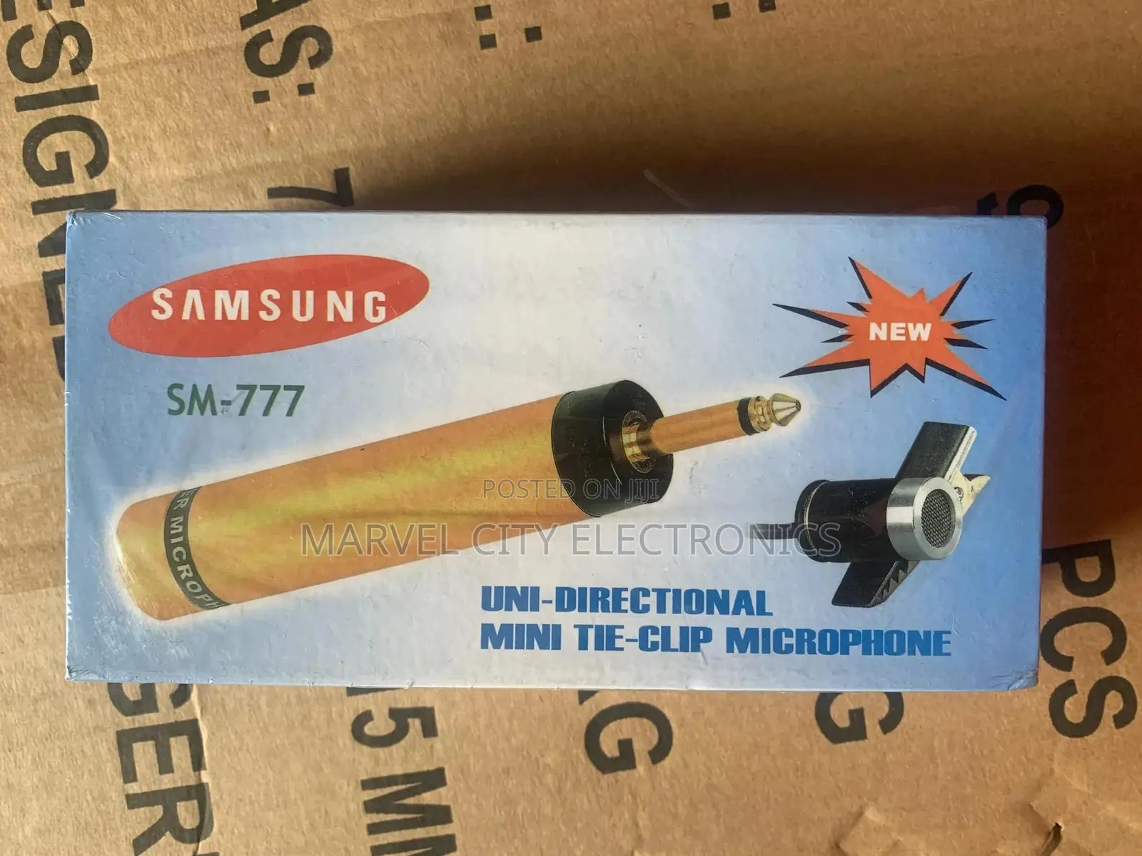 SM-777 Uni-Directional Mini Tie Clip Microphone