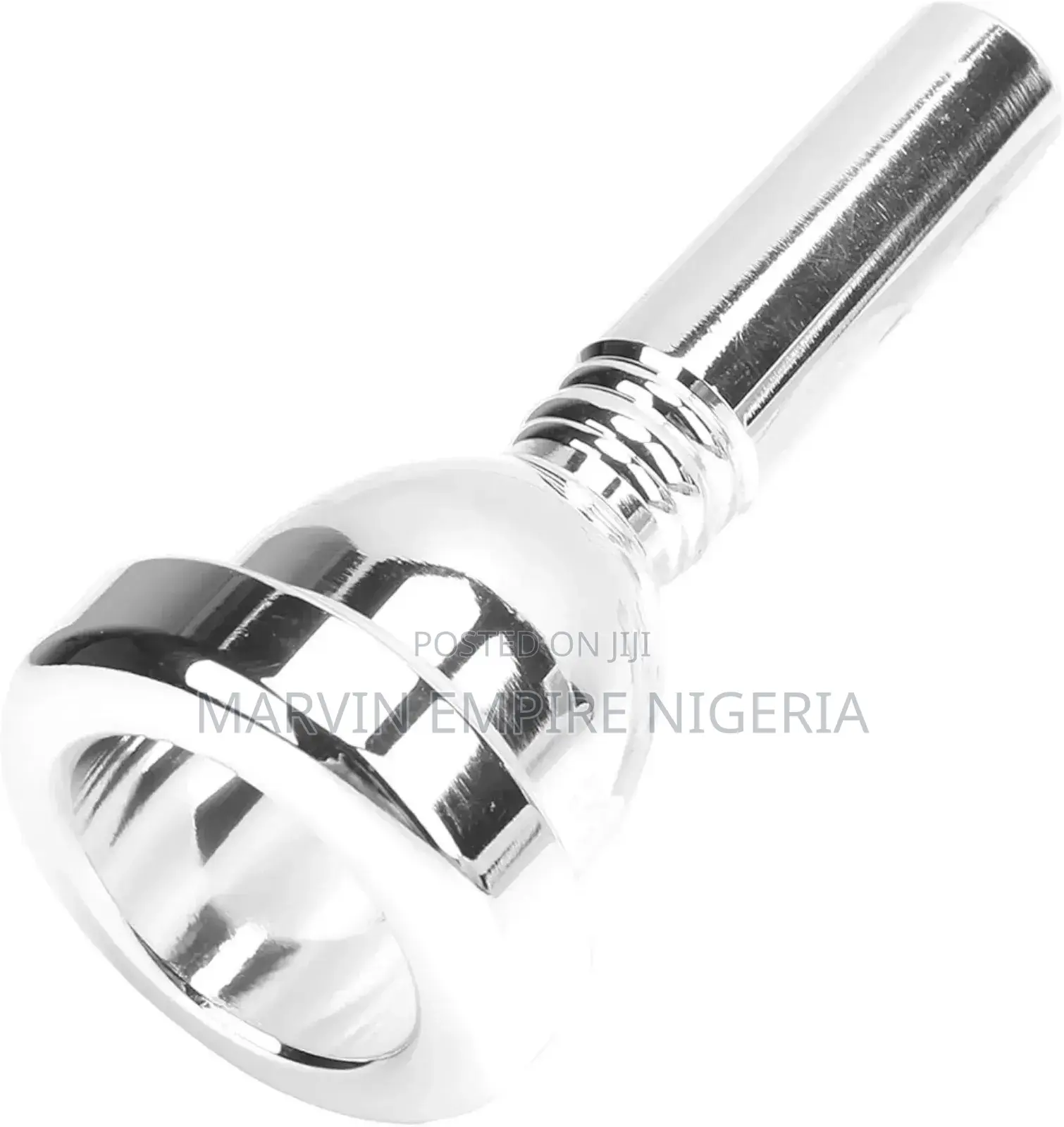 Trombone Mouthpiece Tenor Mouth Piece 12.7mm Metal (Silver)