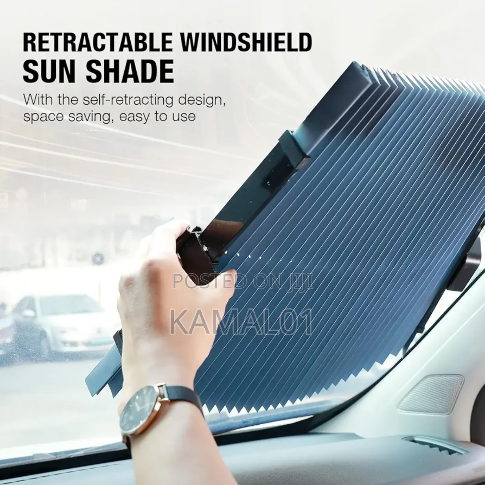 Car Curtain Protection Front Windshield Sun Visor