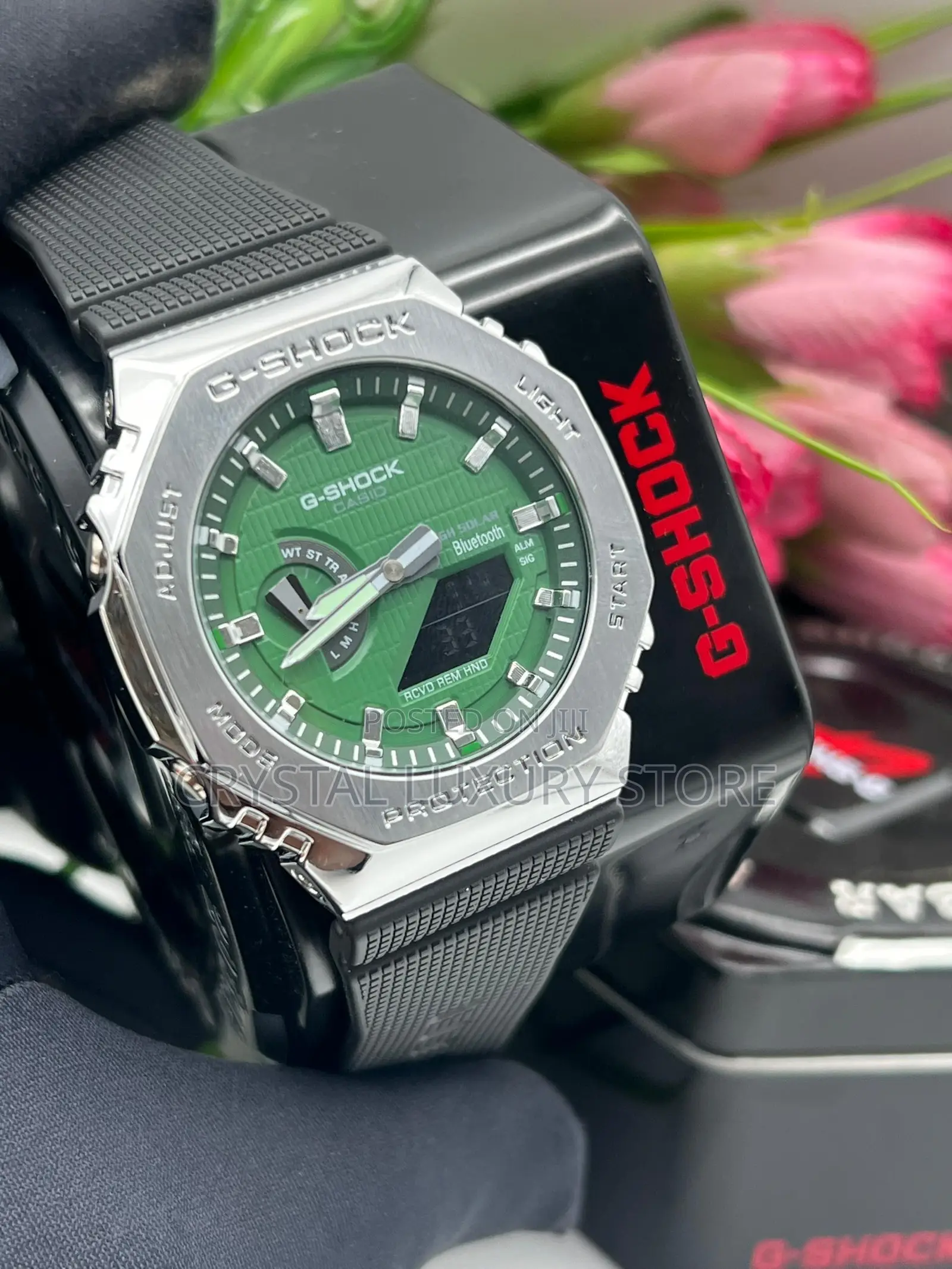 G-Shock Quality Luxury Men Rubber Strap Wristwatch