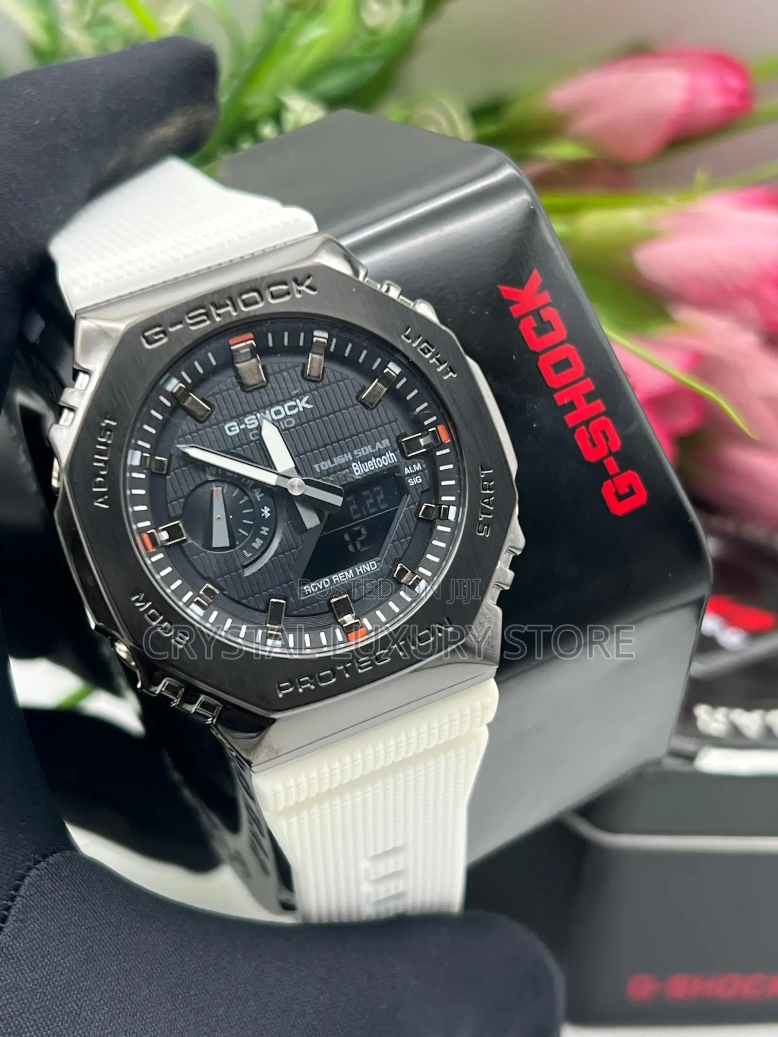 G-Shock Quality Luxury Men Rubber Strap Wristwatch