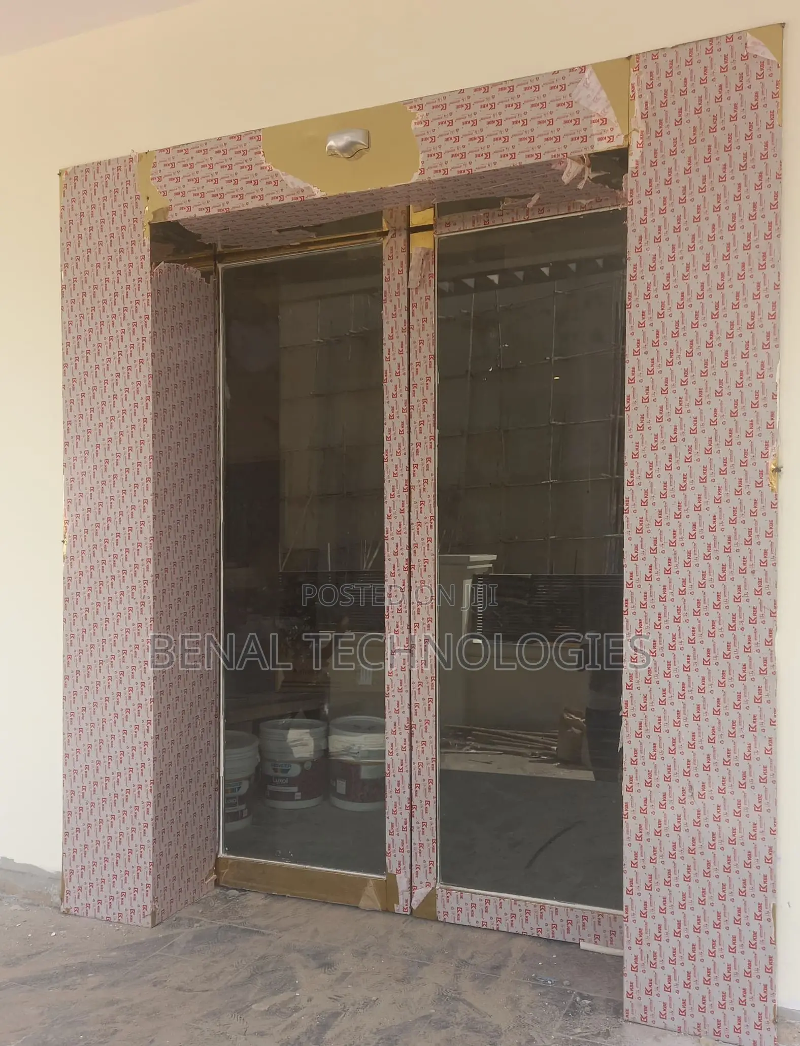Service for Smart Sensor Glass Door Entryway System in Jiwa