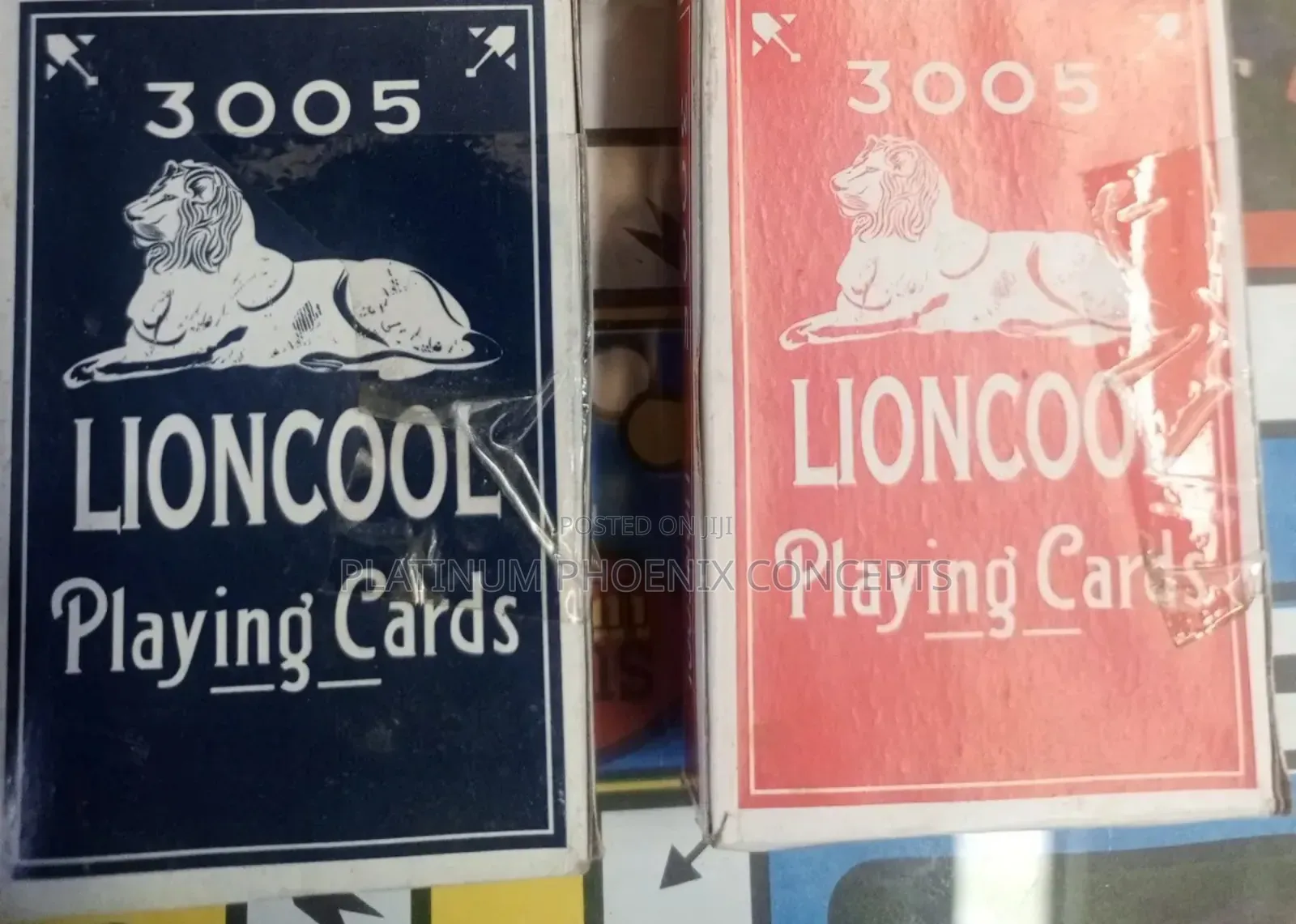 3005 Lion Cool Playing Card