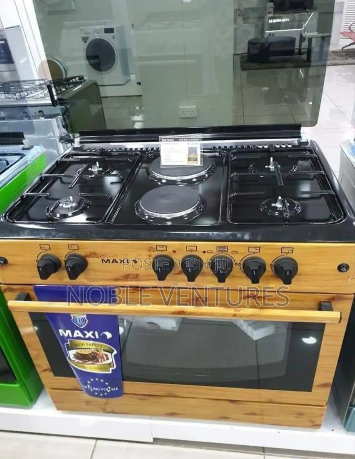 Original MAXI Freestand Electric and Gas Cooker 90cm