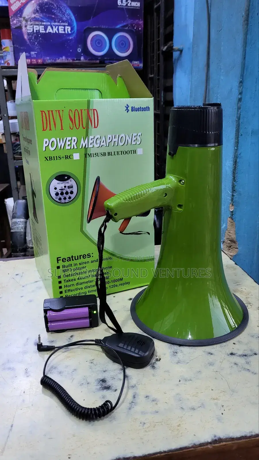 TM 15 Usb Bluetooth Megaphone