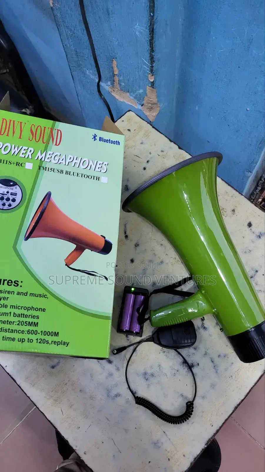 TM 15 Usb Bluetooth Megaphone