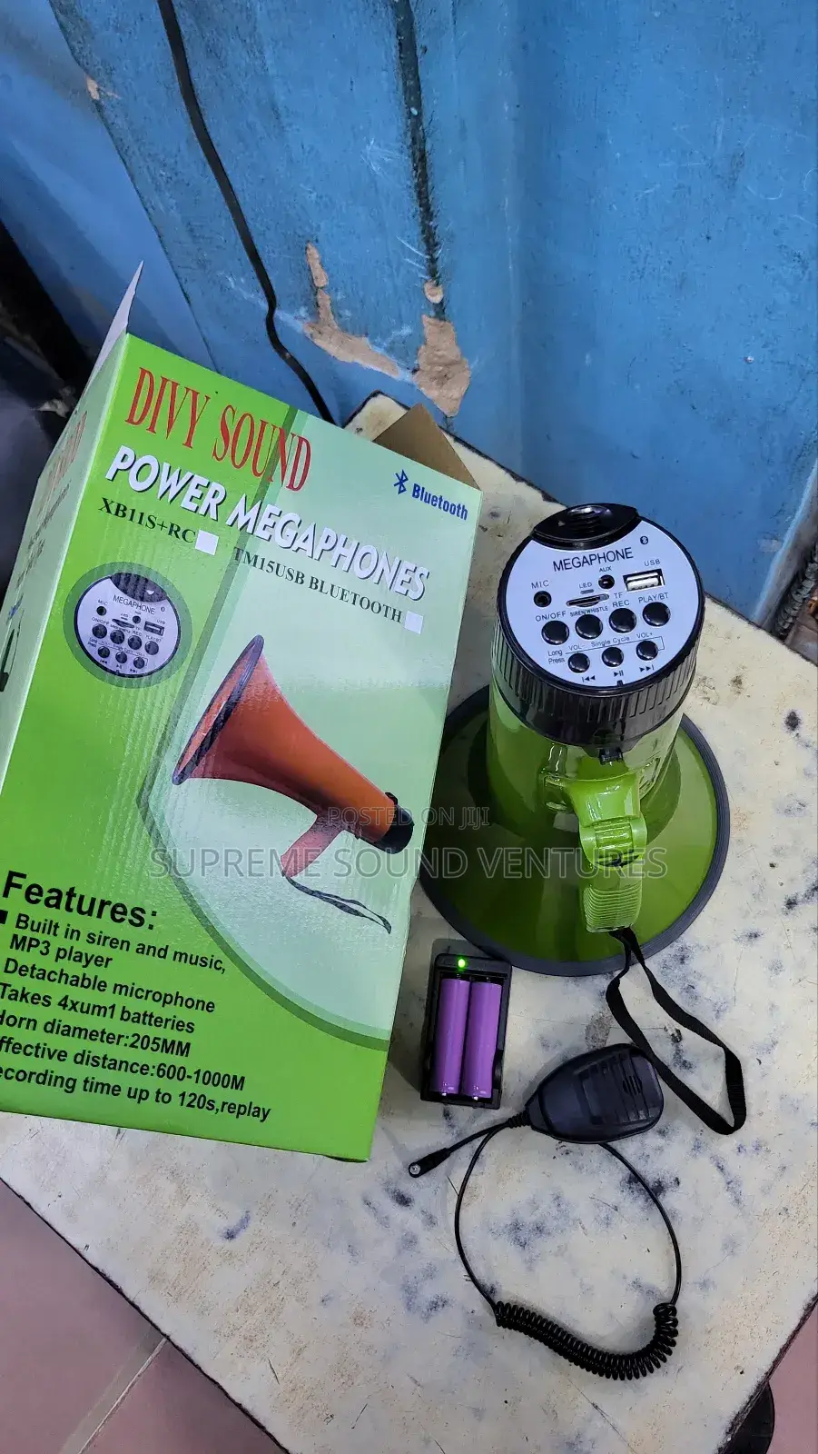 TM 15 Usb Bluetooth Megaphone