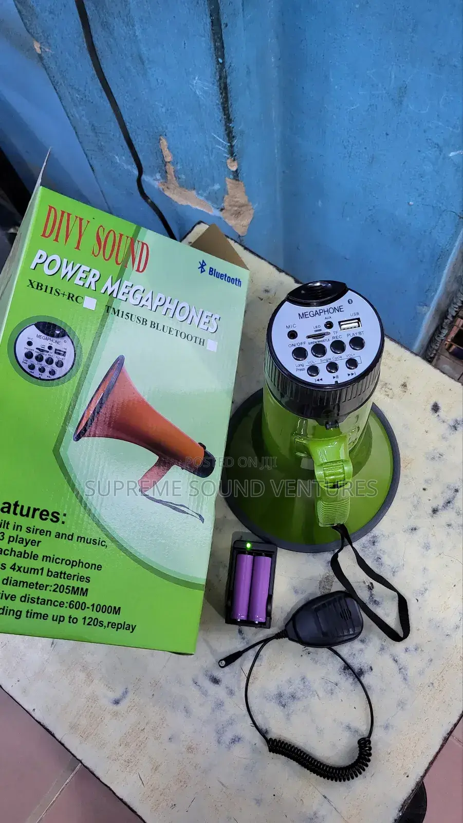 TM 15 Usb Bluetooth Megaphone