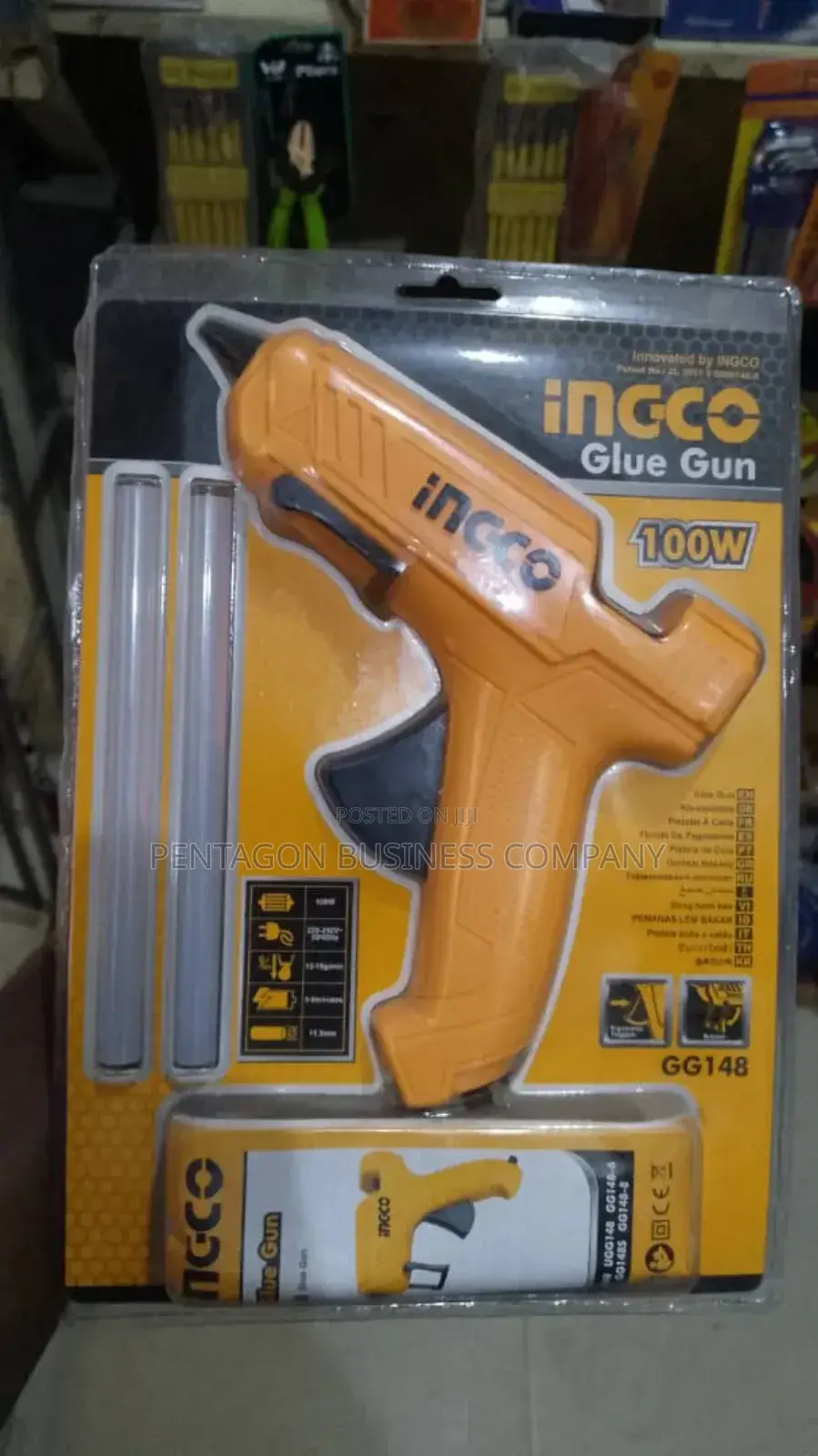 100 Watts Ingco Glue Gun (Sticks Included)