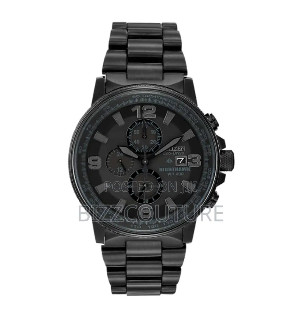 Original Citizen Eco-Drive Chronograph Silver Chain Watch
