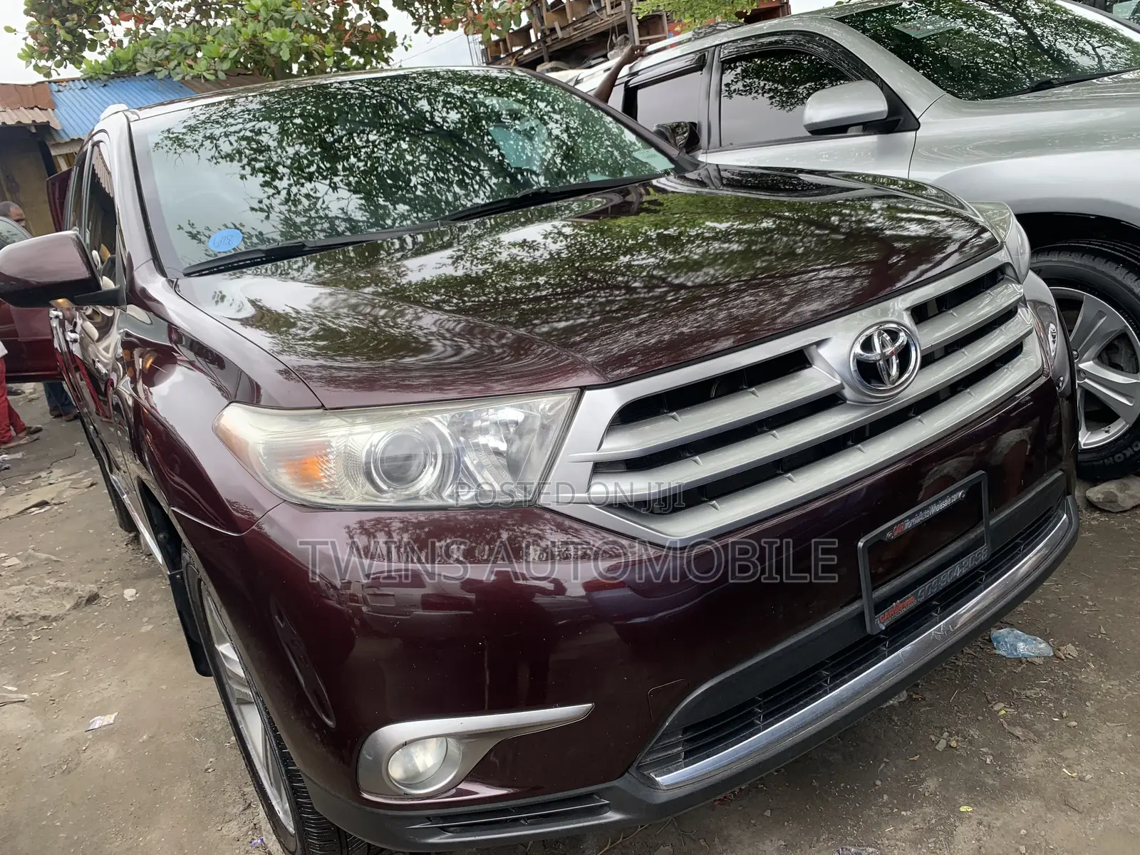 Toyota Highlander Limited 3.5l 4WD 2013 Burgundy