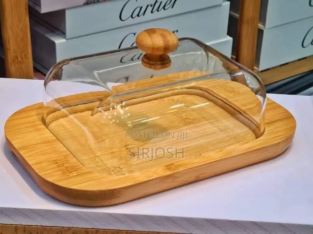 Wooden Butter Dish