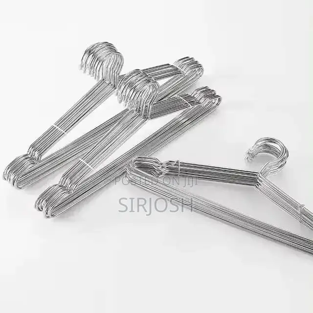 10pcs Aluminum Alloy Silver Luxury Clothes Hanger