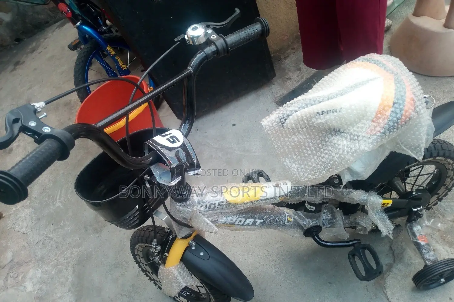 Children Size 12 Riding Bike At Bonnyway Sports Ltd