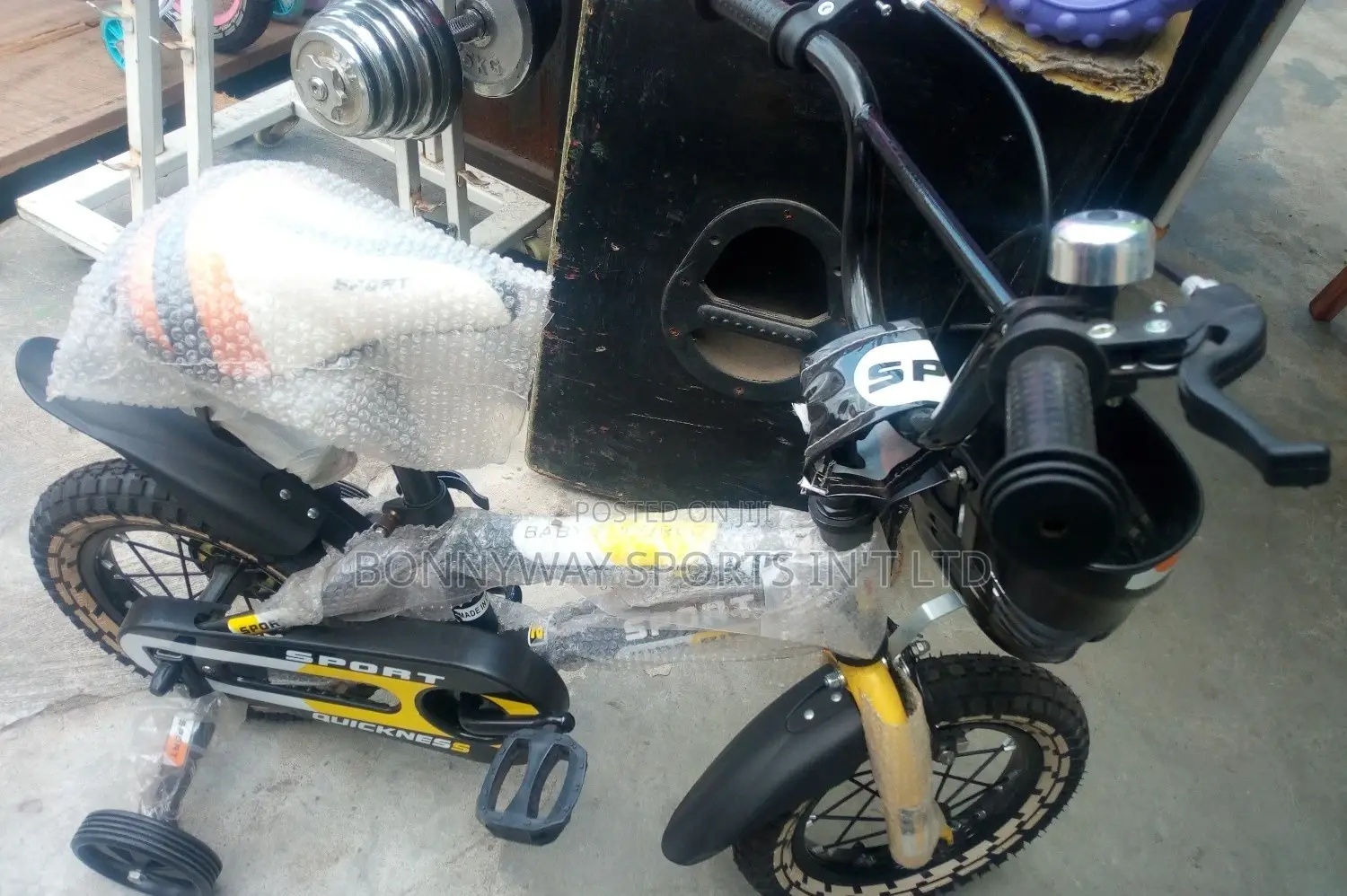 Children Size 12 Riding Bike At Bonnyway Sports Ltd