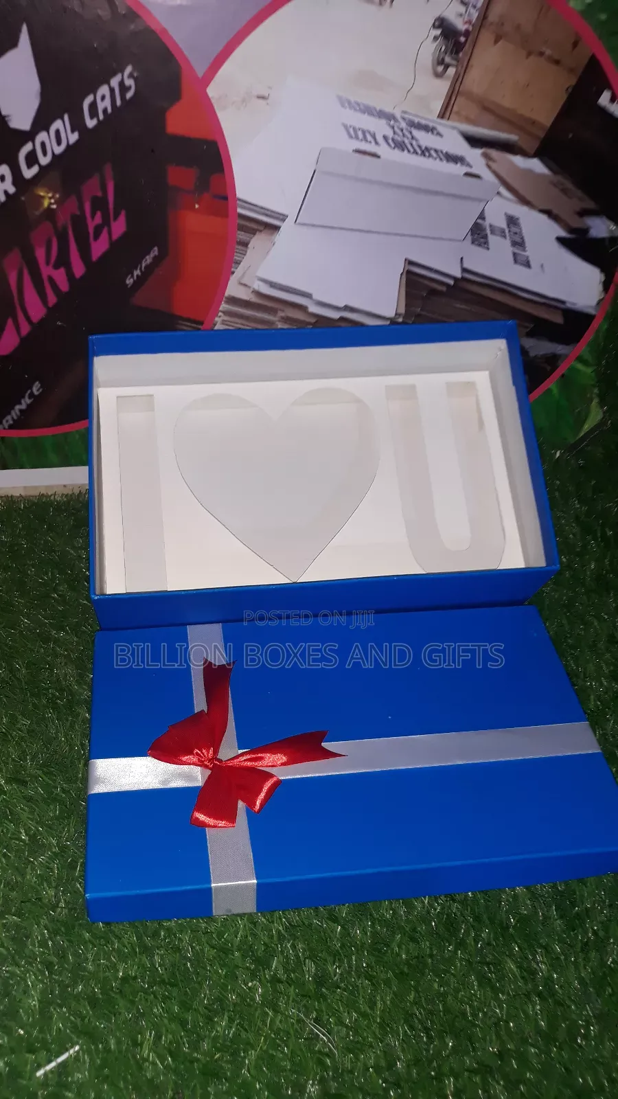 I Love U Gift Box. Money Box