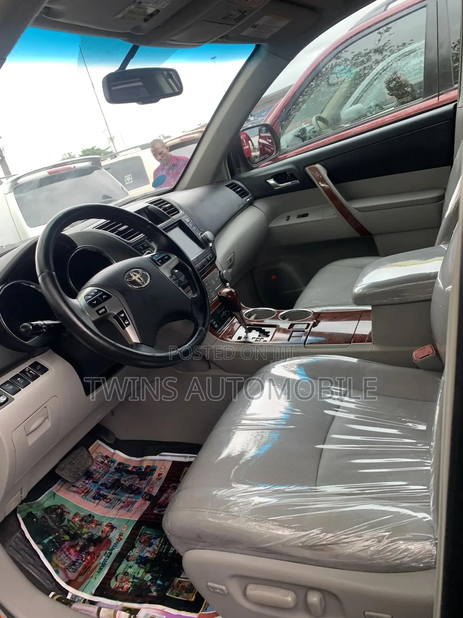 Toyota Highlander Limited 3.5l 4WD 2013 Burgundy