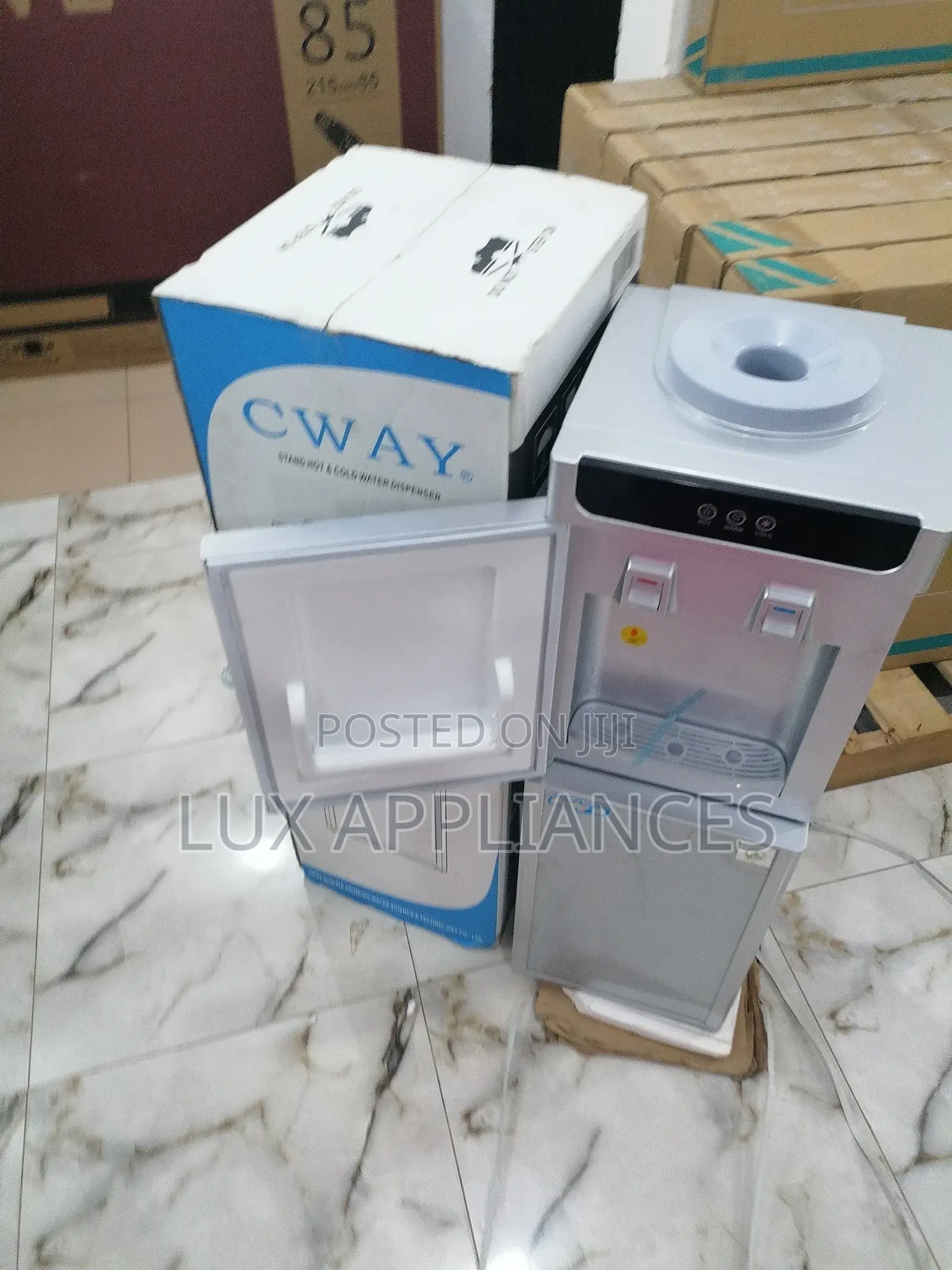 Smart Choice Double Door Silver Water Dispenser