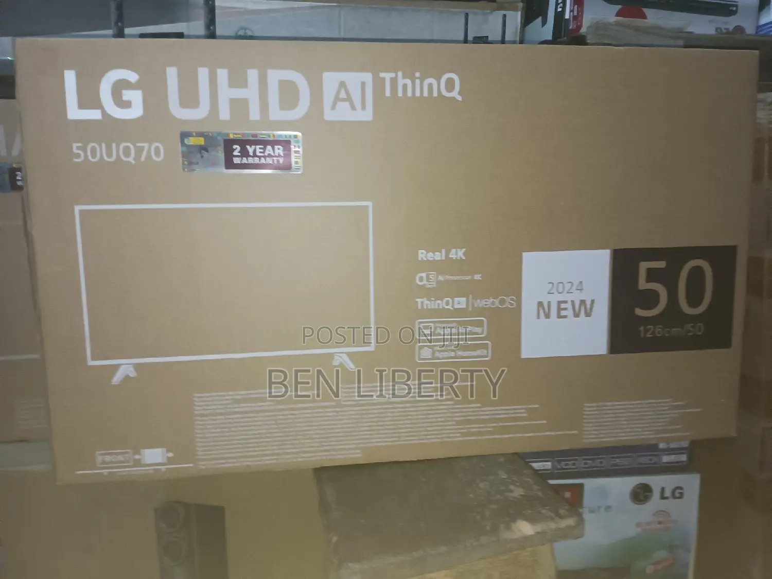 G Lg 50 Inches Smart Tv Frameless