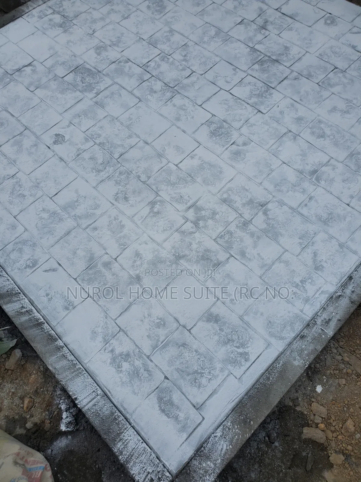 Concrete Stamped Floors (Cooble Stone)