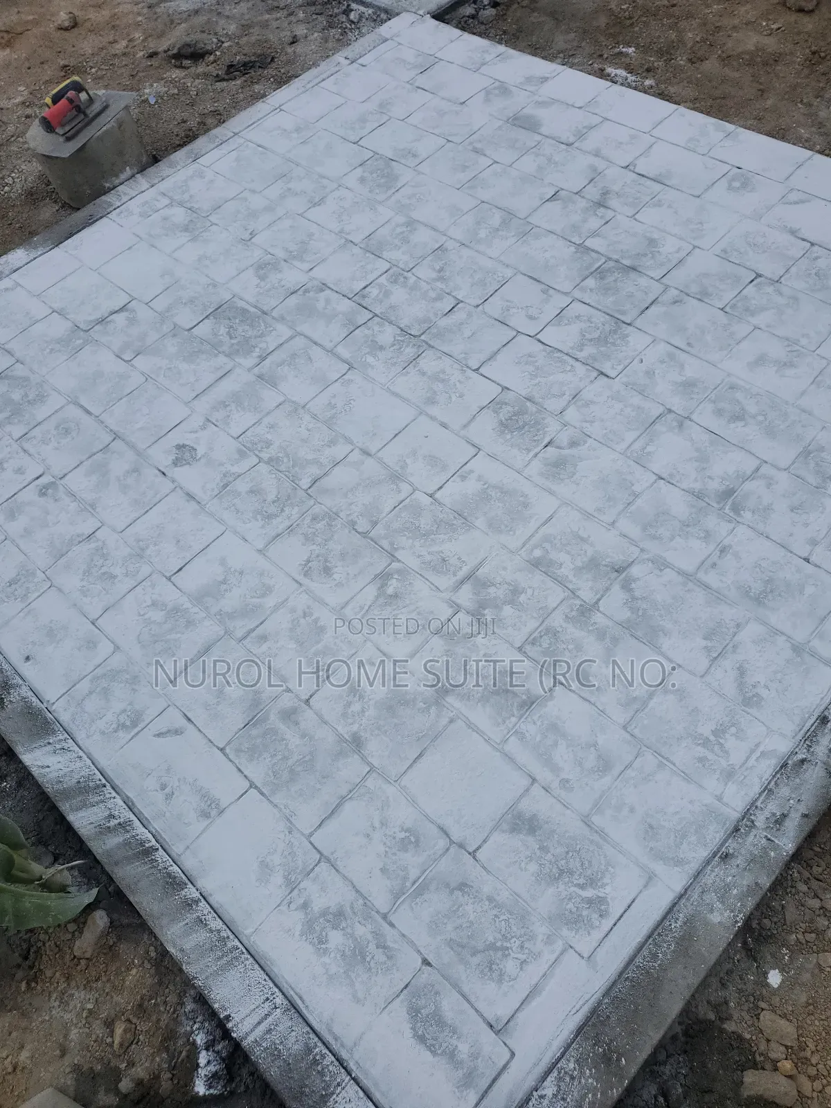 Concrete Stamped Floors (Cooble Stone)