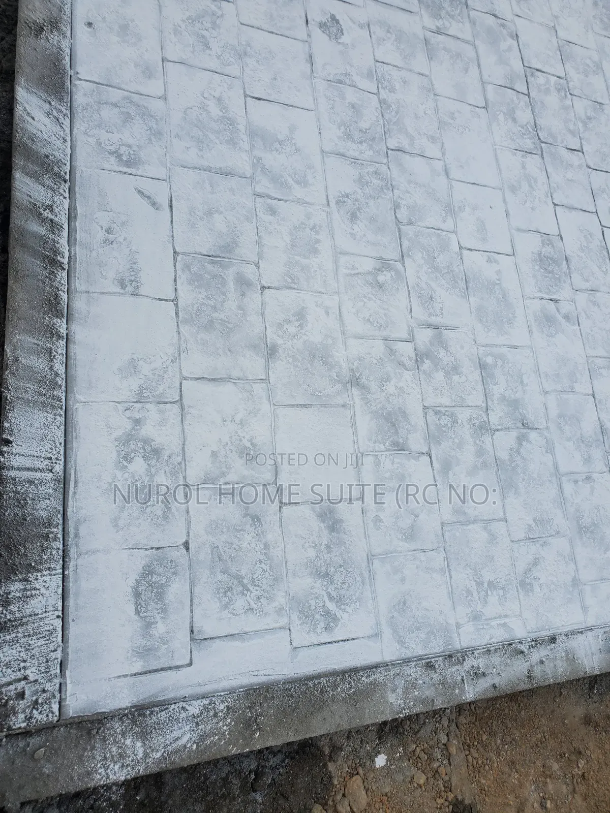 Concrete Stamped Floors (Cooble Stone)
