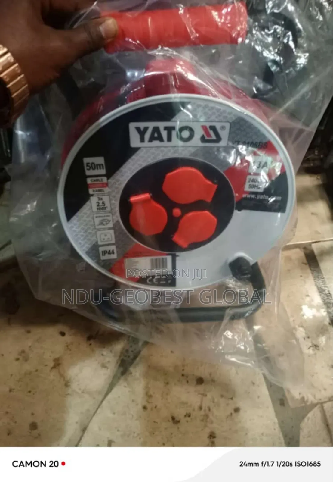 YATO Extension Cable(50mx2.5)