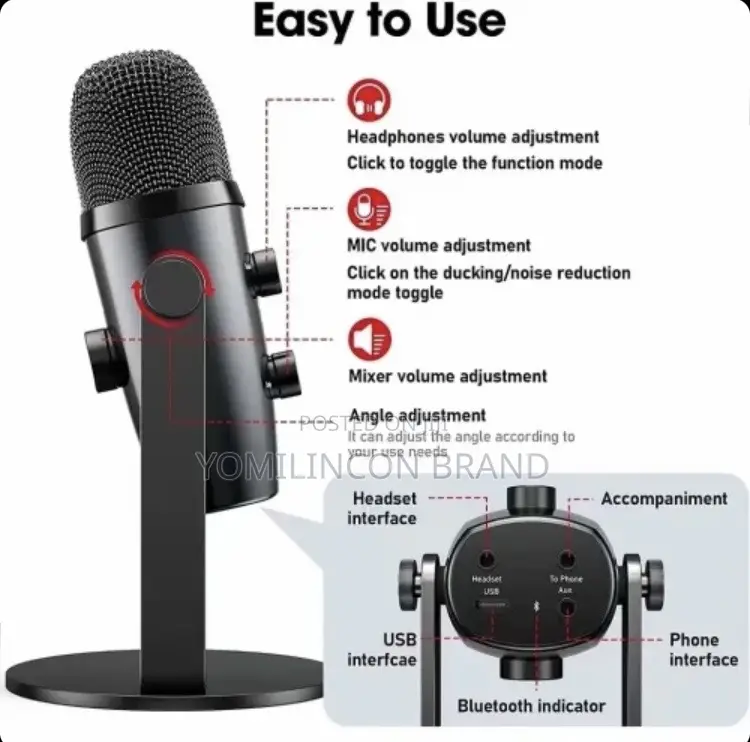 Jmary MC PW 10 Mic Phone
