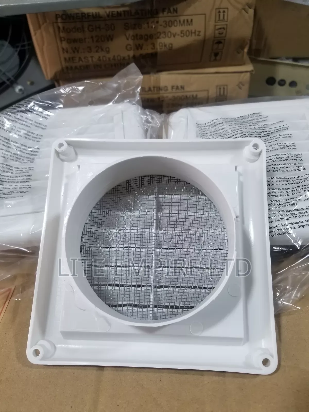 Extractor Fan Cover 4 Inches