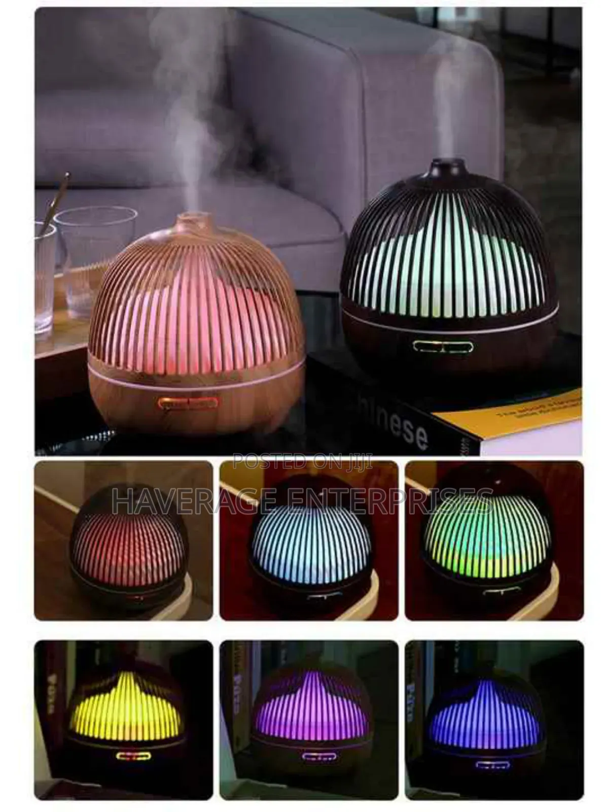 LED Oil Aroma Diffuser Aromatherapy Ultrasonic Humidifier