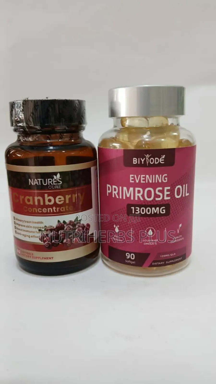 Cranberry Concentrate + Evening Primrose for Health Skincare