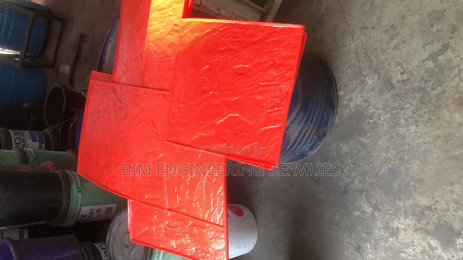 Red Ashlar Slate ,Wooden Frame,Random Stone
