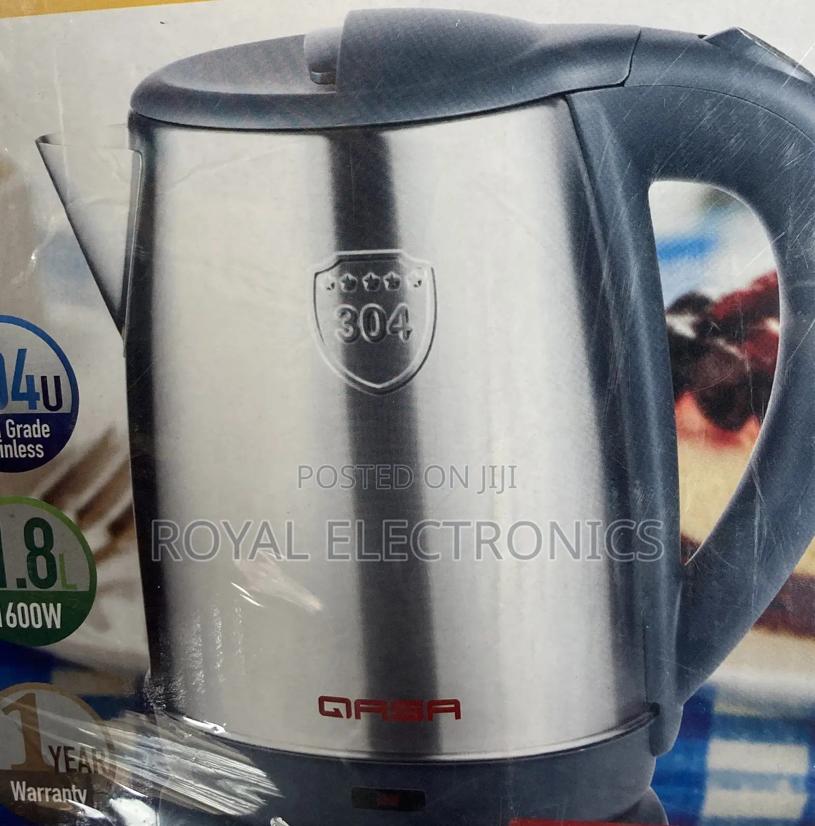 Big 1.8L Stainless Electric Jug With High Quality Thermostat