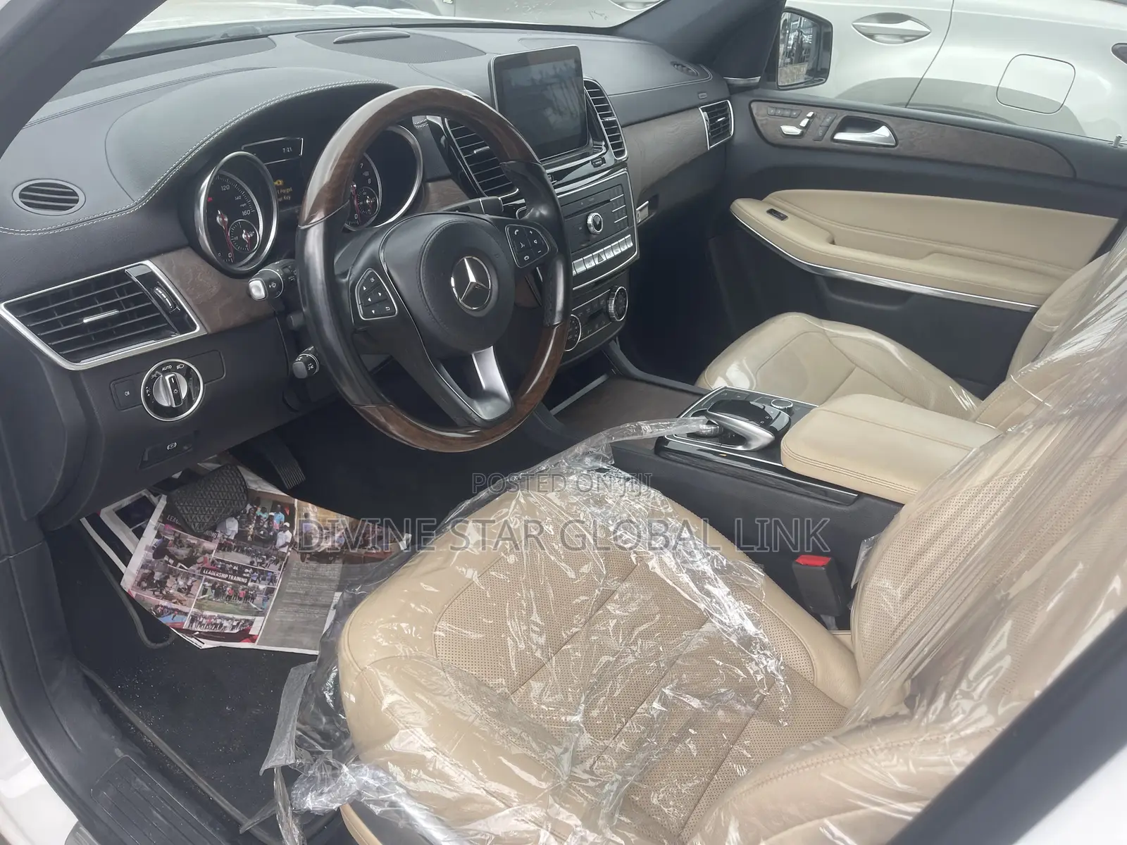 Mercedes-Benz GLS-Class GLS550 4MATIC 2018 White