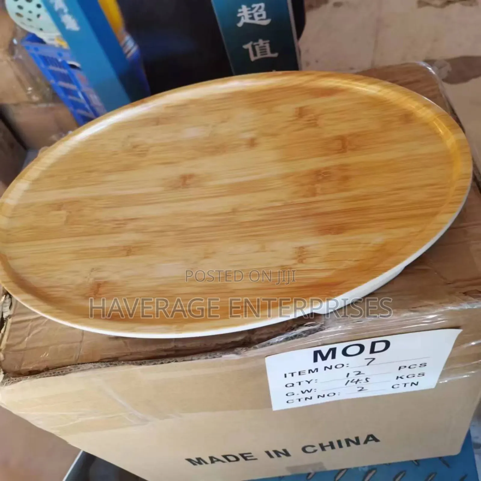 6 PCS Unbreakable Bamboolike Serving Tray
Small Large