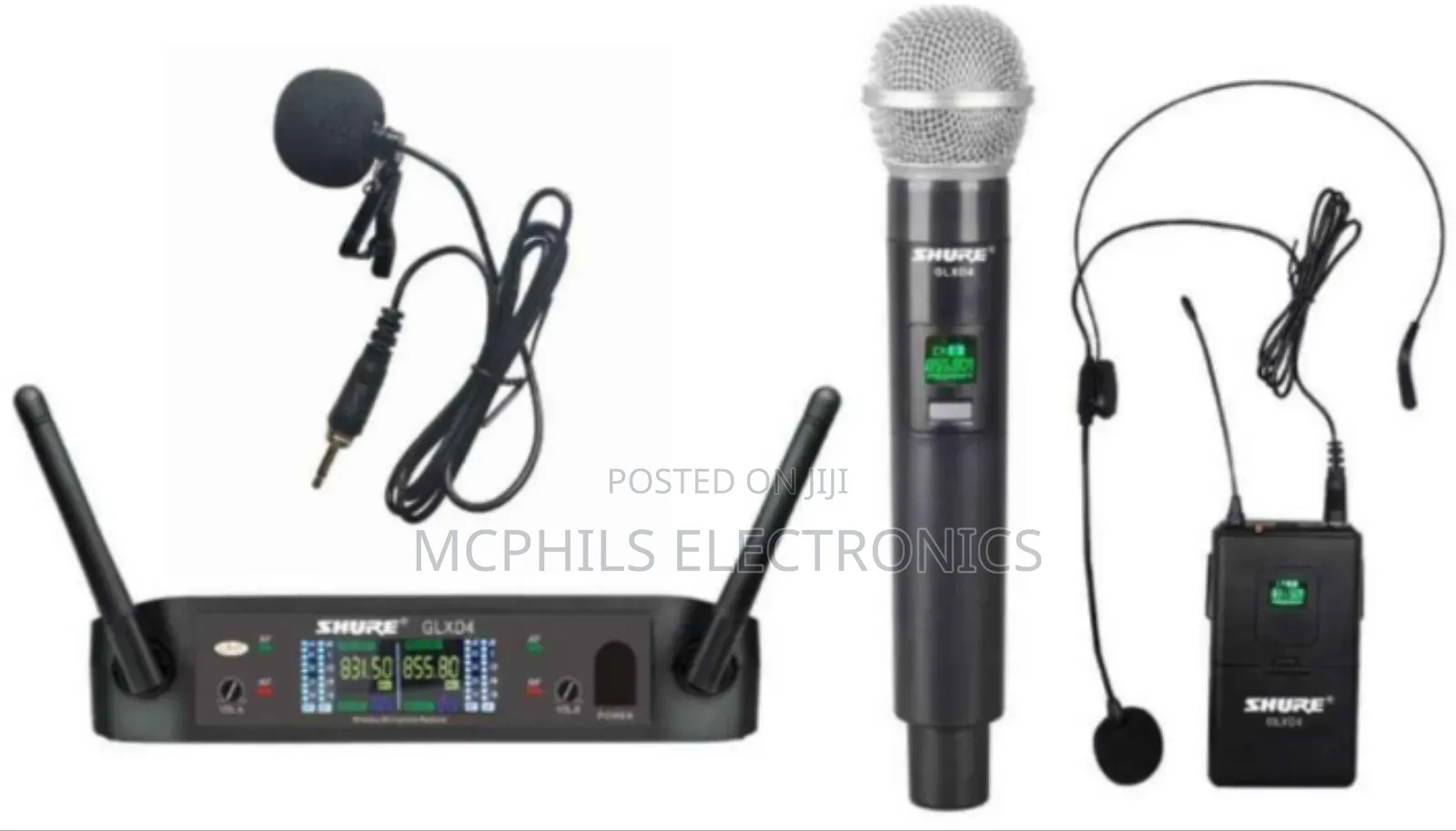 Shure Neck,Overhead And Handle Qlxd4