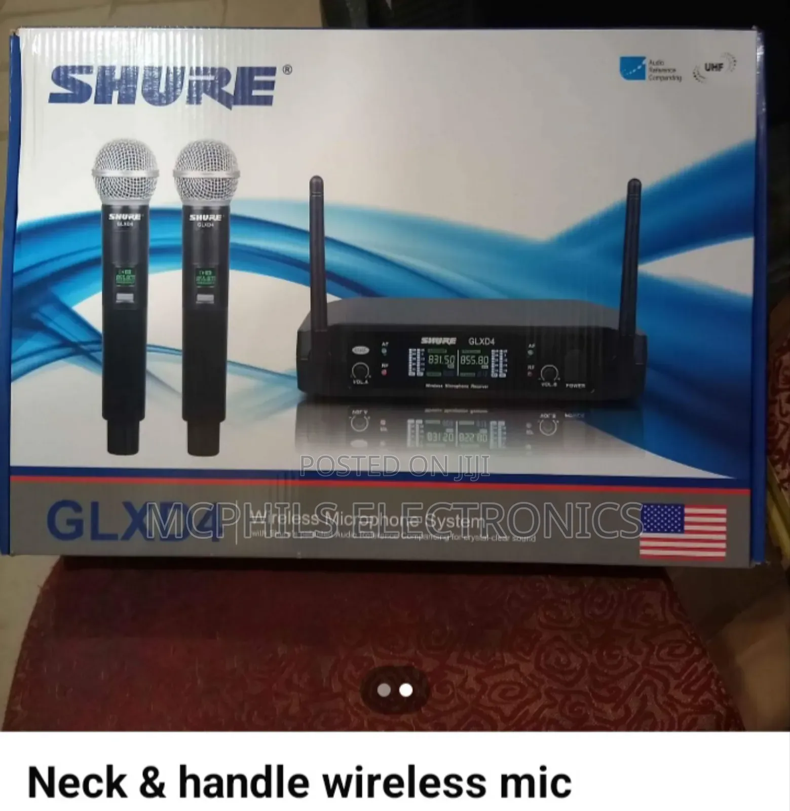 Shure Neck,Overhead And Handle Qlxd4