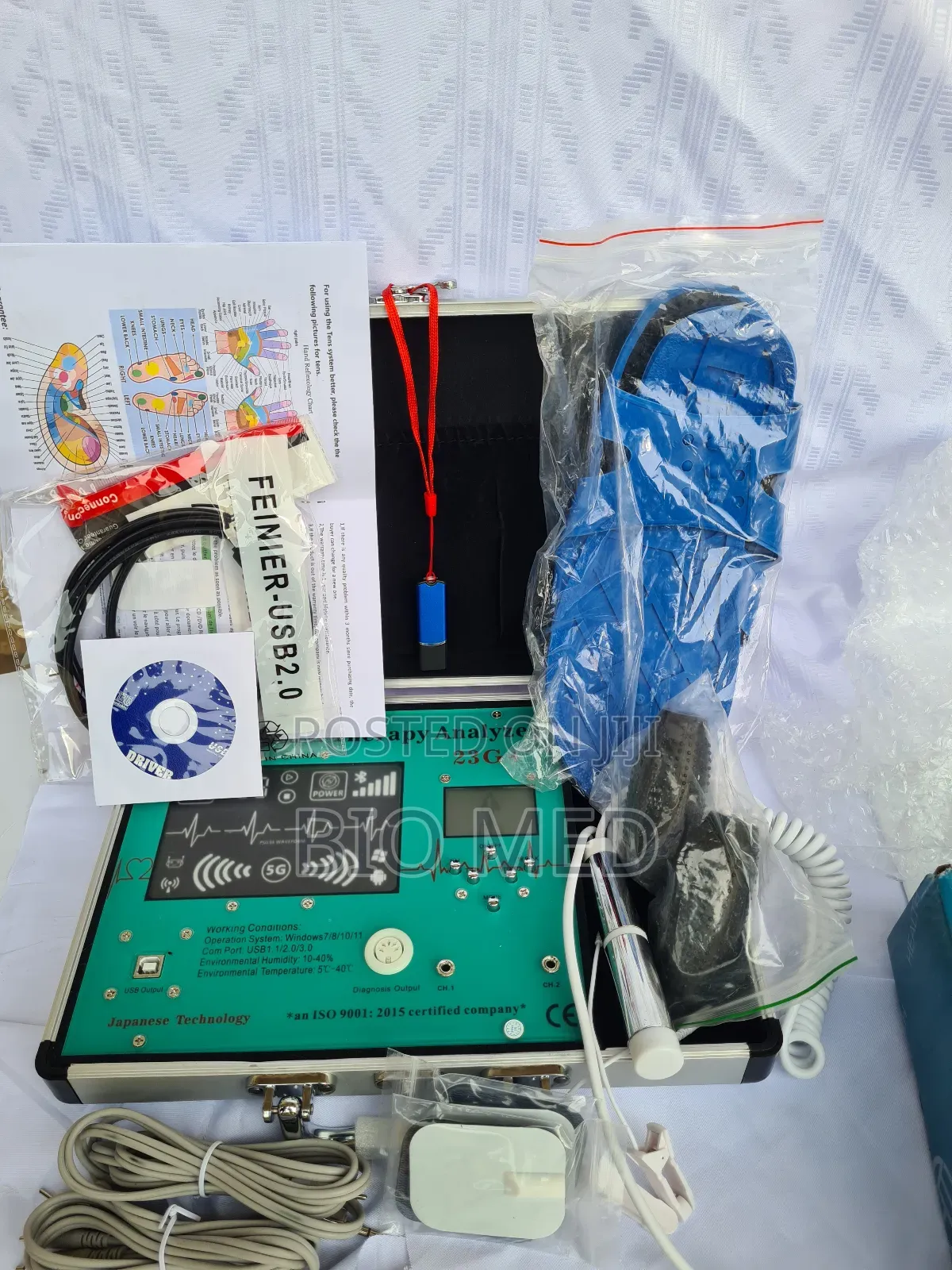 Quantum Resonance Magnetic Analyzer With Massage Function