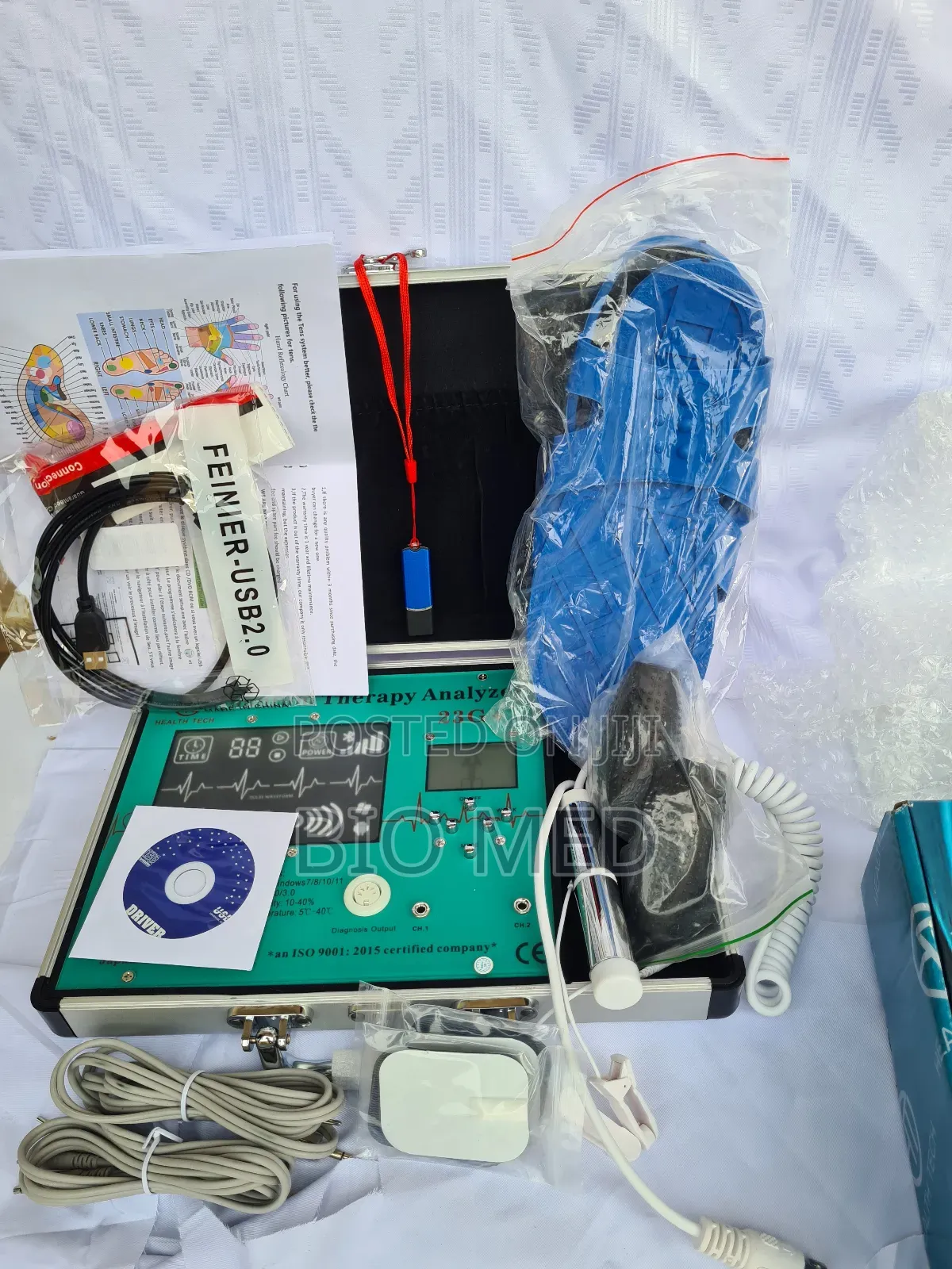 Quantum Resonance Magnetic Analyzer With Massage Function