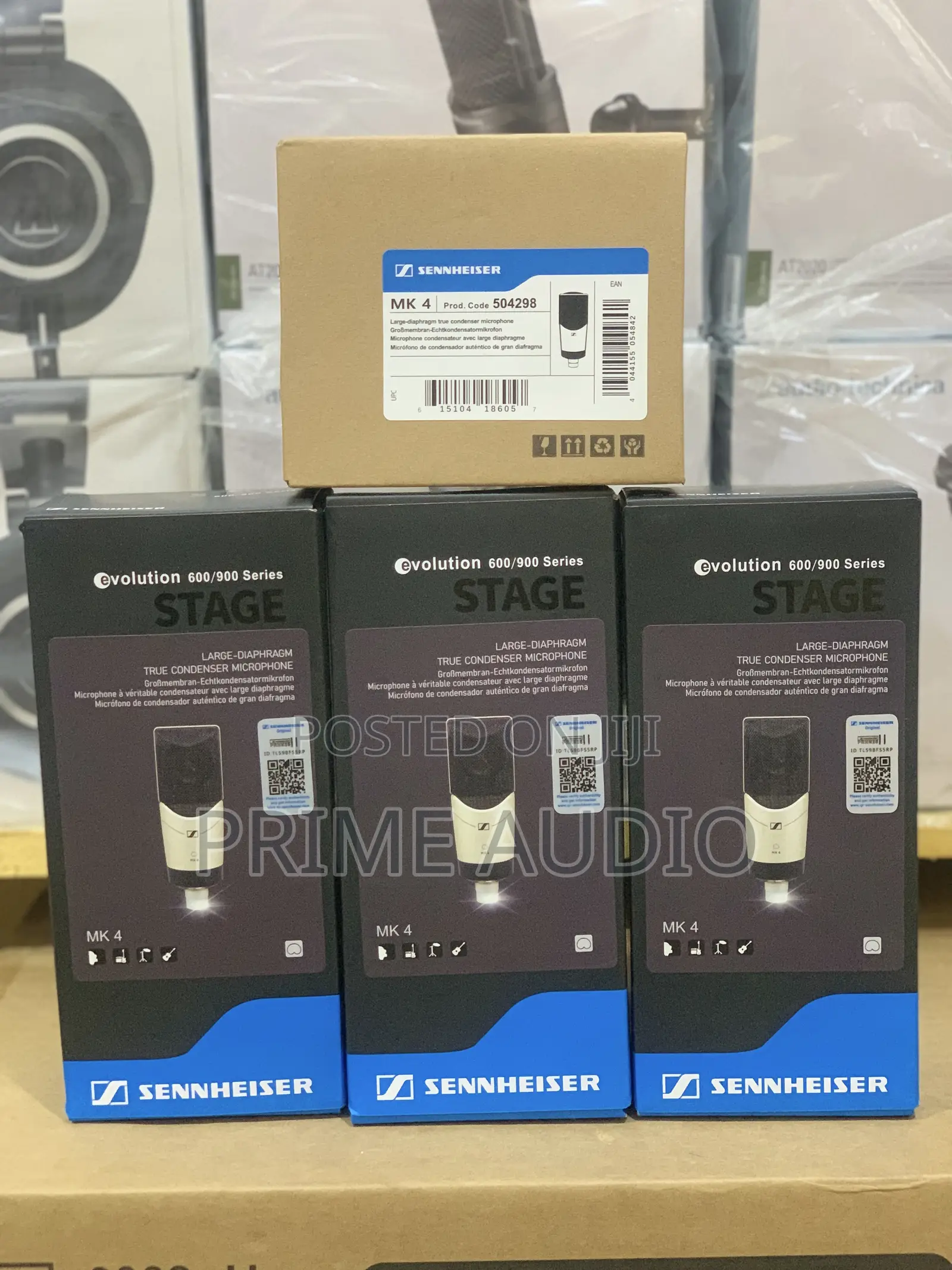 Sennheiser Mk4 Large-Diaphragm True Condenser Microphone