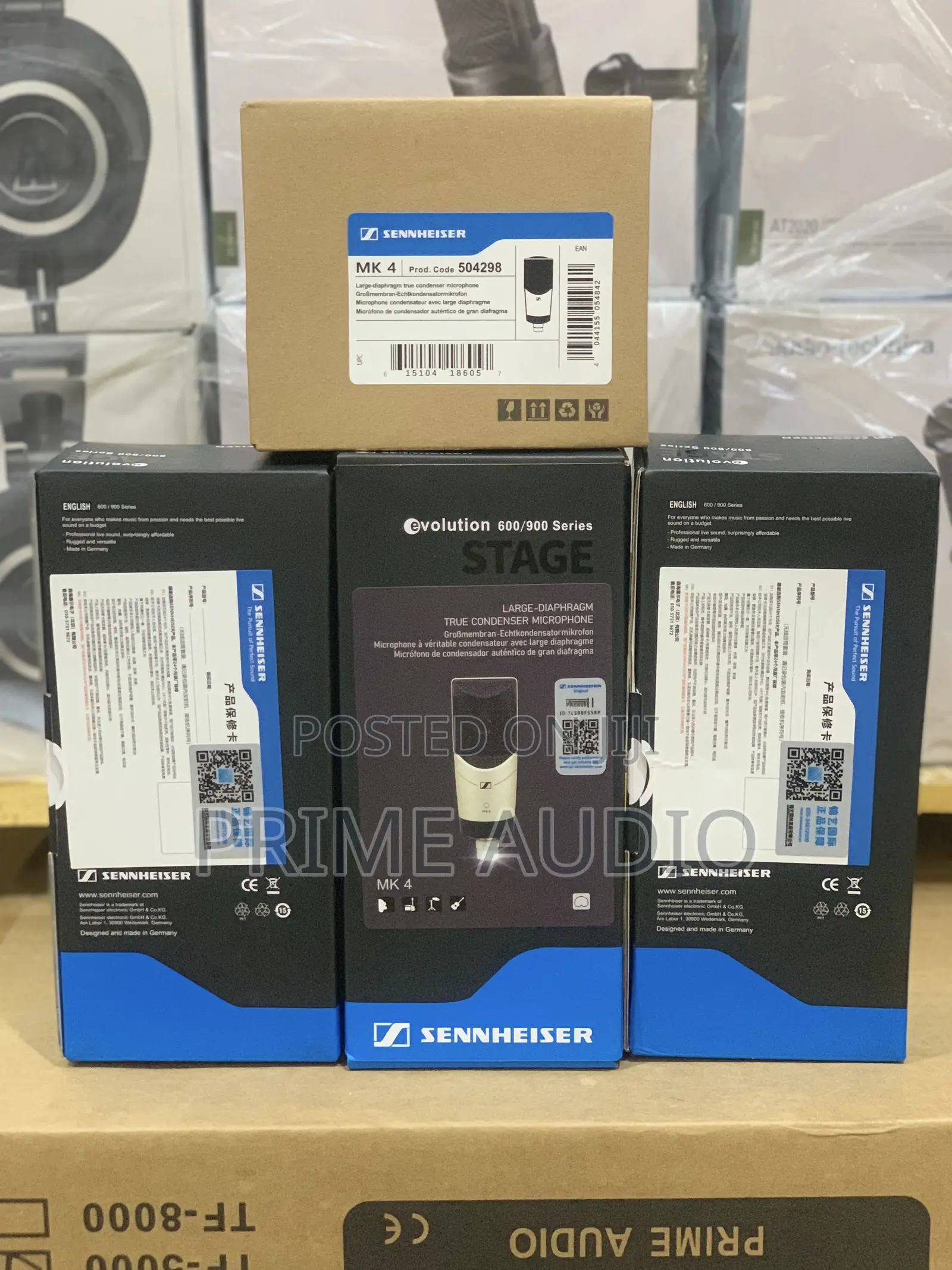 Sennheiser Mk4 Large-Diaphragm True Condenser Microphone