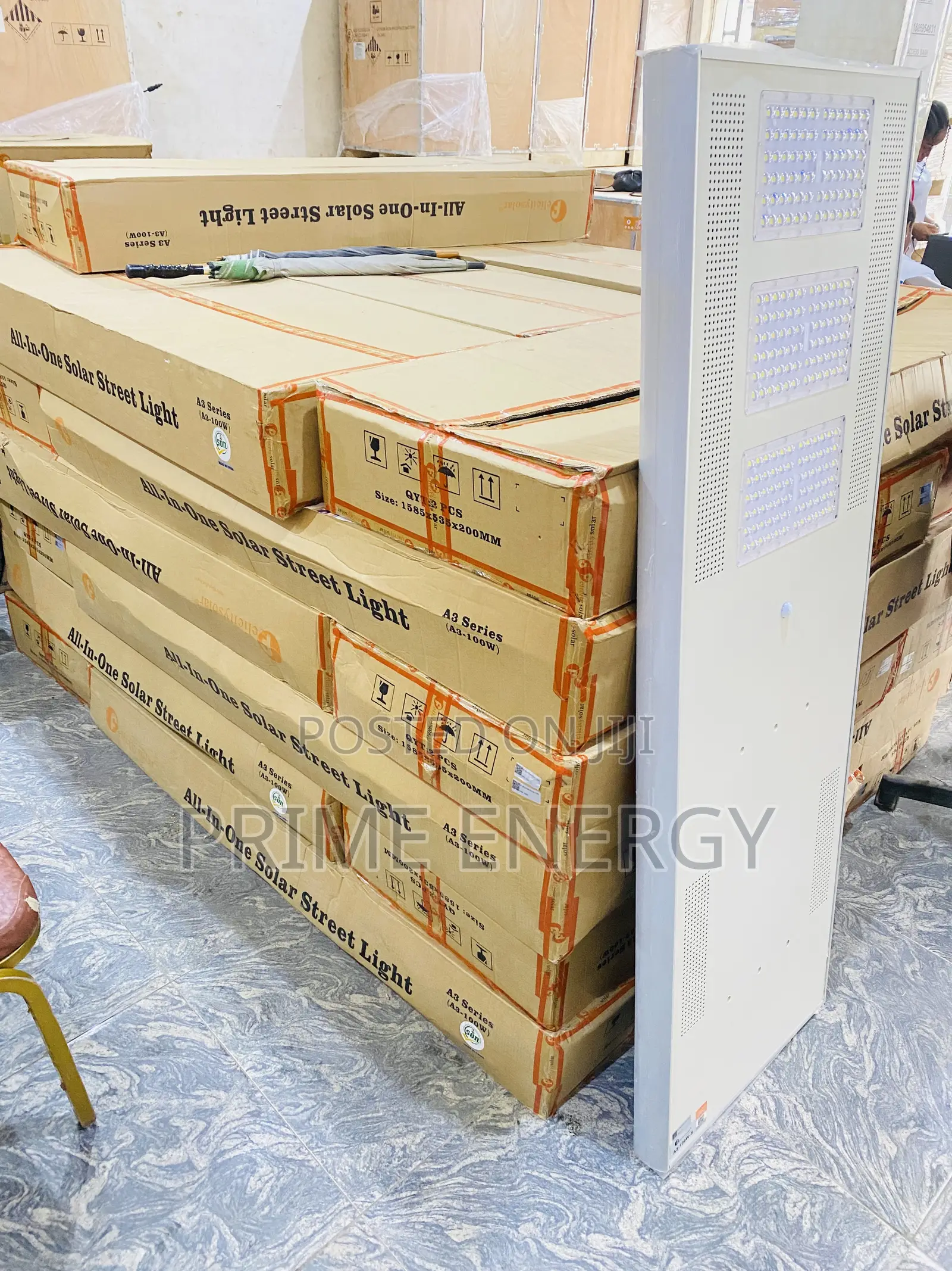 All-in-One Felicity A3 100w Solar Street Light