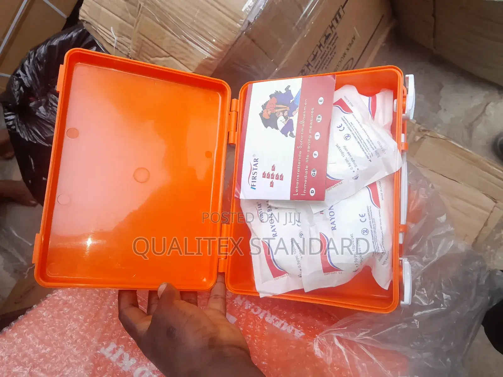 Small Size Fully Kitted First Aid Box