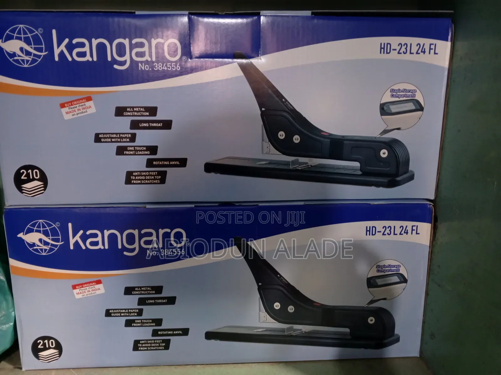 HD-23L24FL Heavy Duty Kangaro Stapler